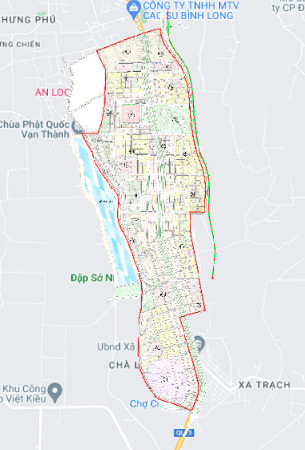 Quy hoạch phân khu Khu đô thị mới Nam An Lộc, T. Bình Phước 